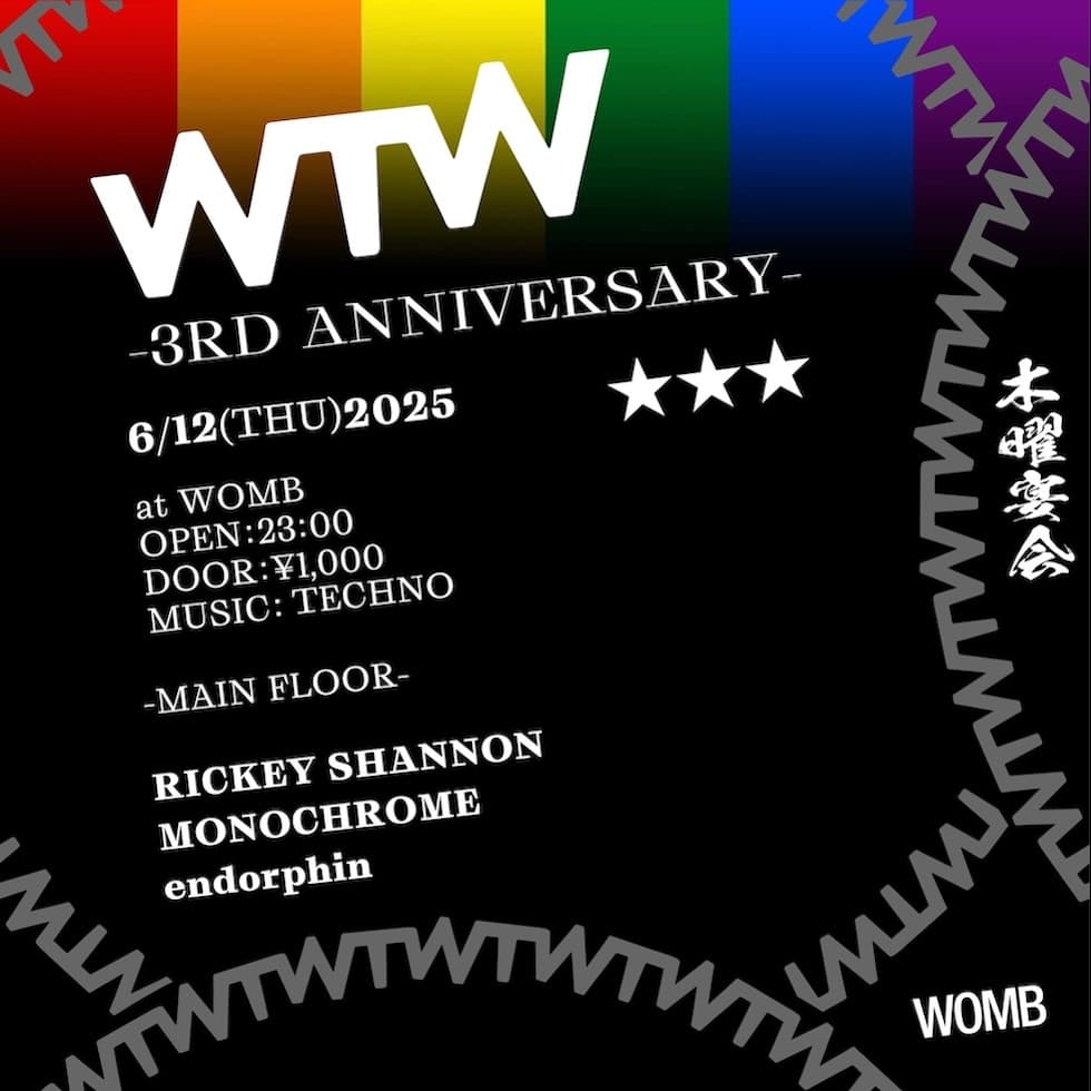 WTW 3RD ANNIVERSARY