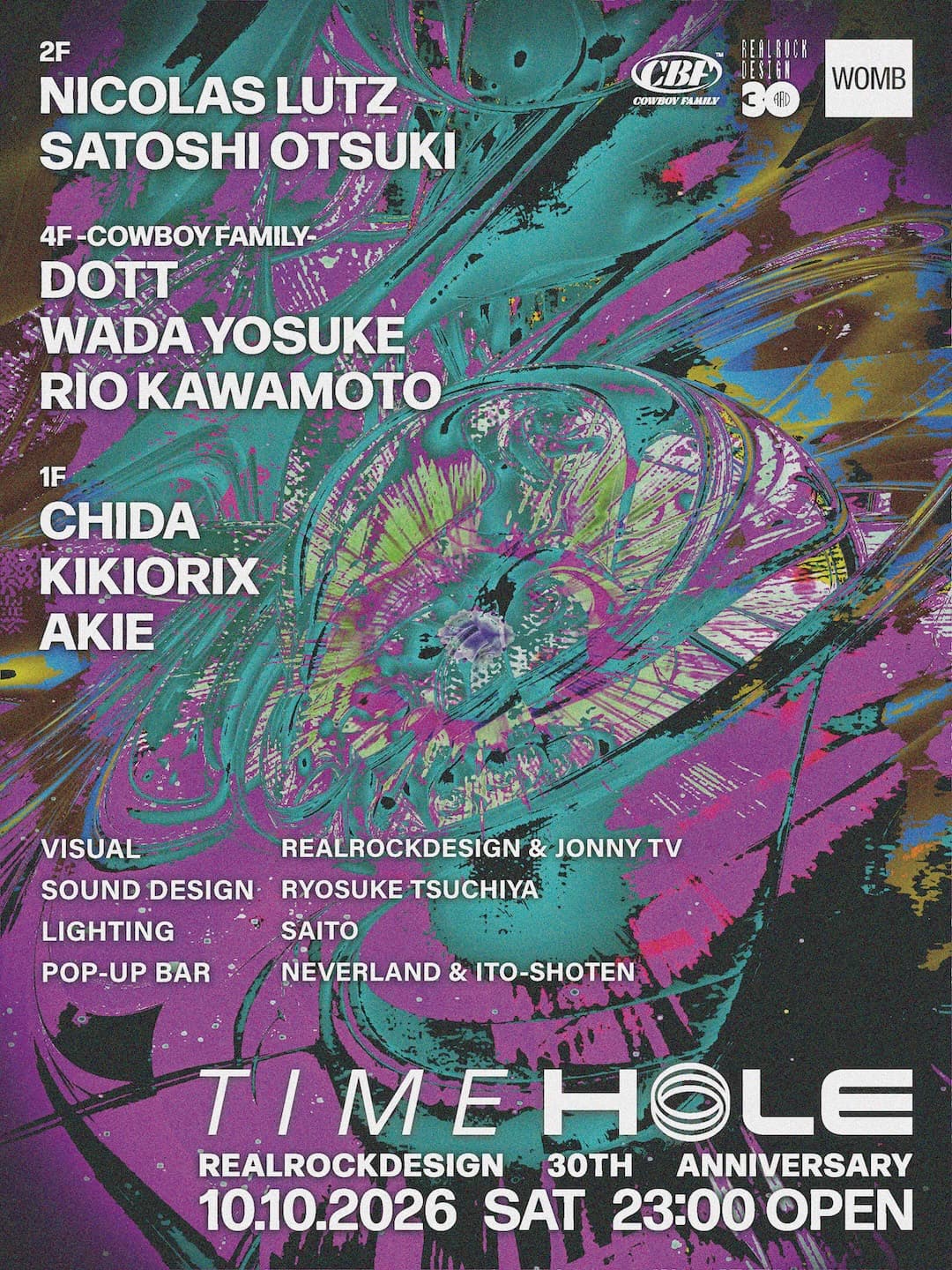 TIME HOLE -REALROCKDESIGN 30TH ANNIVERSARY-